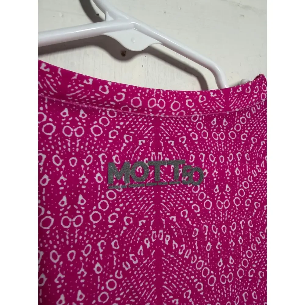Mott50 Girls Size 8 Rash Guard Beach Please Pink Long Sleeve Swimwear